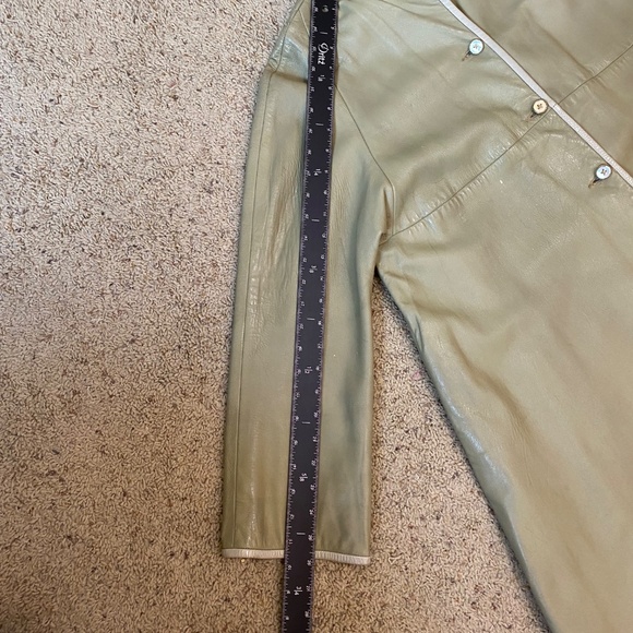 Bonnie Cashin Sills Leather Swing Coat Jacket - Picture 11 of 16